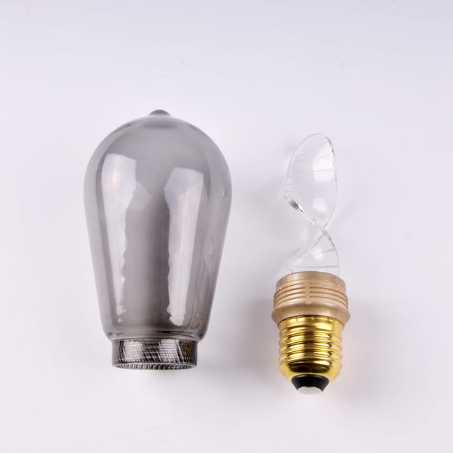 Żarówka dekoracyjna LED E27 3.5 W 60 lm czarna Polux