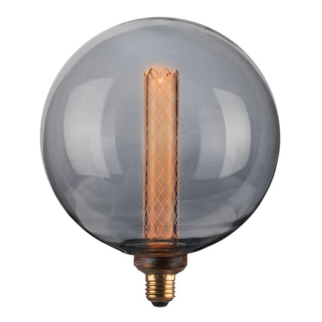 Żarówka dekoracyjna LED E27 4 W 100 lm czarna Polux