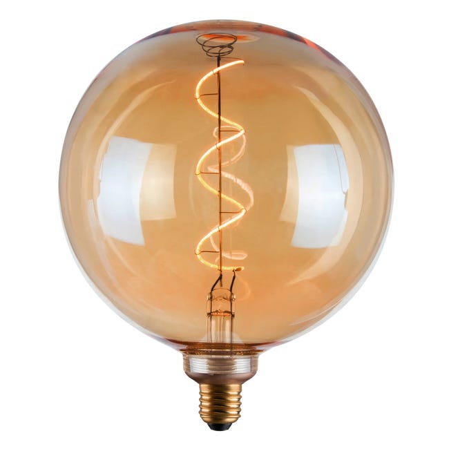 Żarówka dekoracyjna LED E27 4 W 260 lm bursztynowa Polux