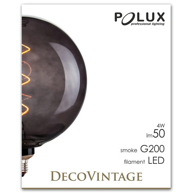 Żarówka dekoracyjna LED E27 4 W = 8 W 50 lm Polux