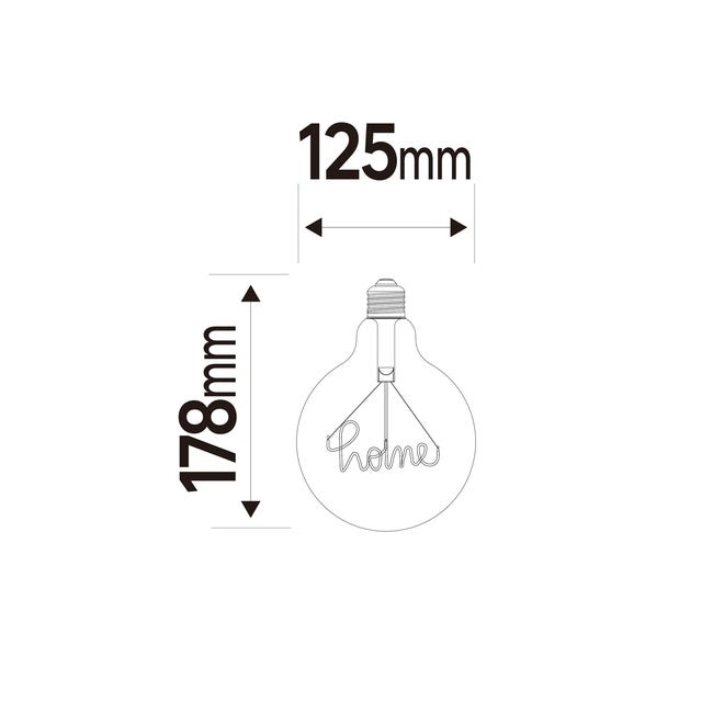 Żarówka dekoracyjna LED Home E27 3,5 W 200 lm Lexman