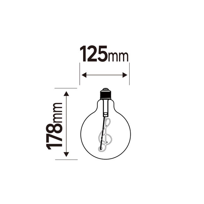 Żarówka dekoracyjna LED Music E27 3,5 W 200 lm Lexman