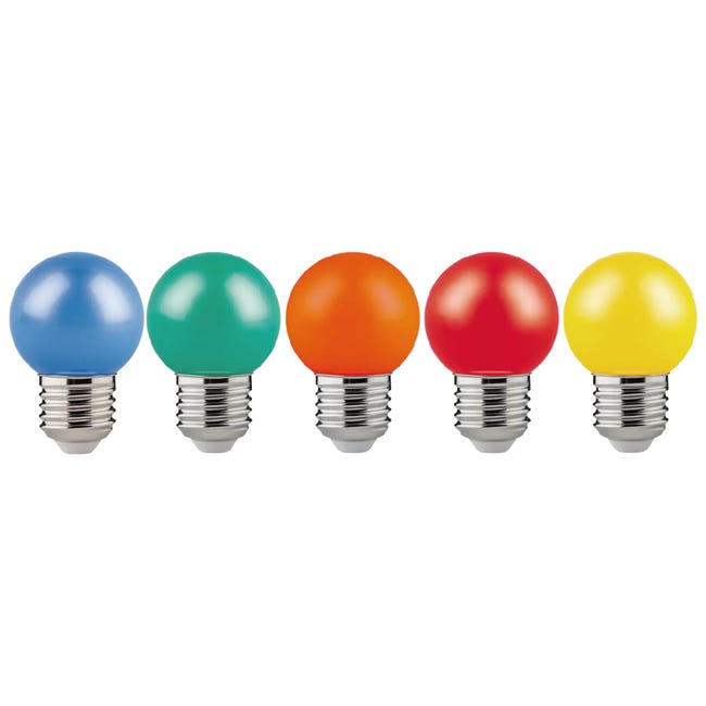 Żarówka dekoracyjna LED zestaw 5 szt. E27 IP 44 1 W = 25 W 21 lm Lexman