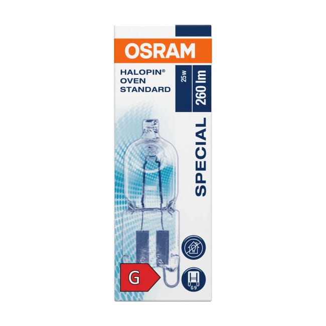 Żarówka halogenowa G9 25 W do piekarnika Osram