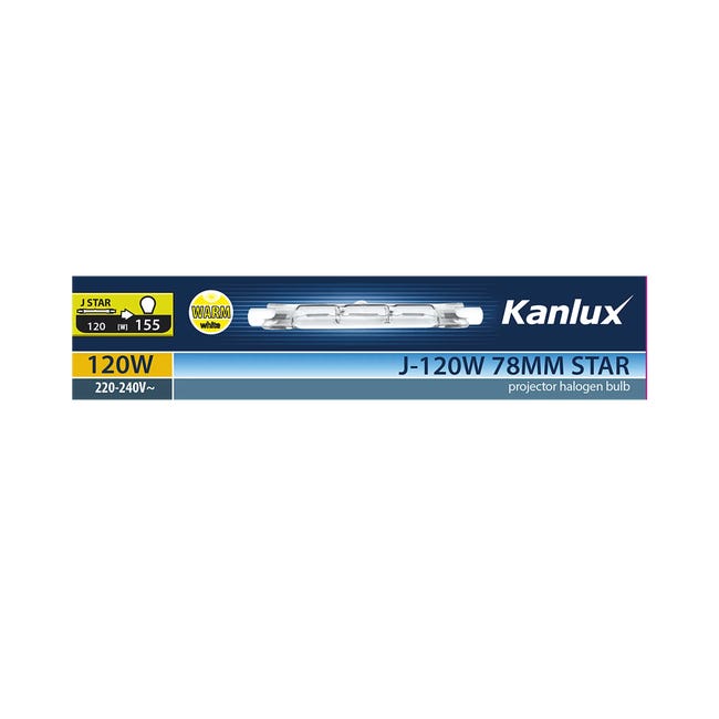 Żarówka halogenowa R7S 120 W = 155 W 2220 lm Kanlux