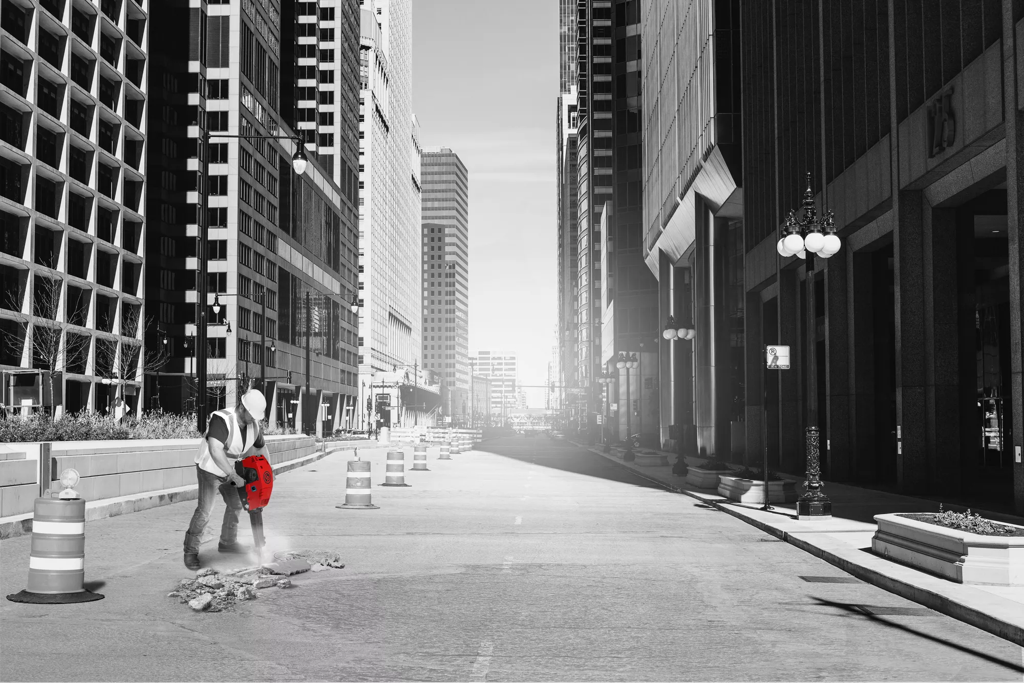  Młot spalinowy Chicago Pneumatic ROAD  