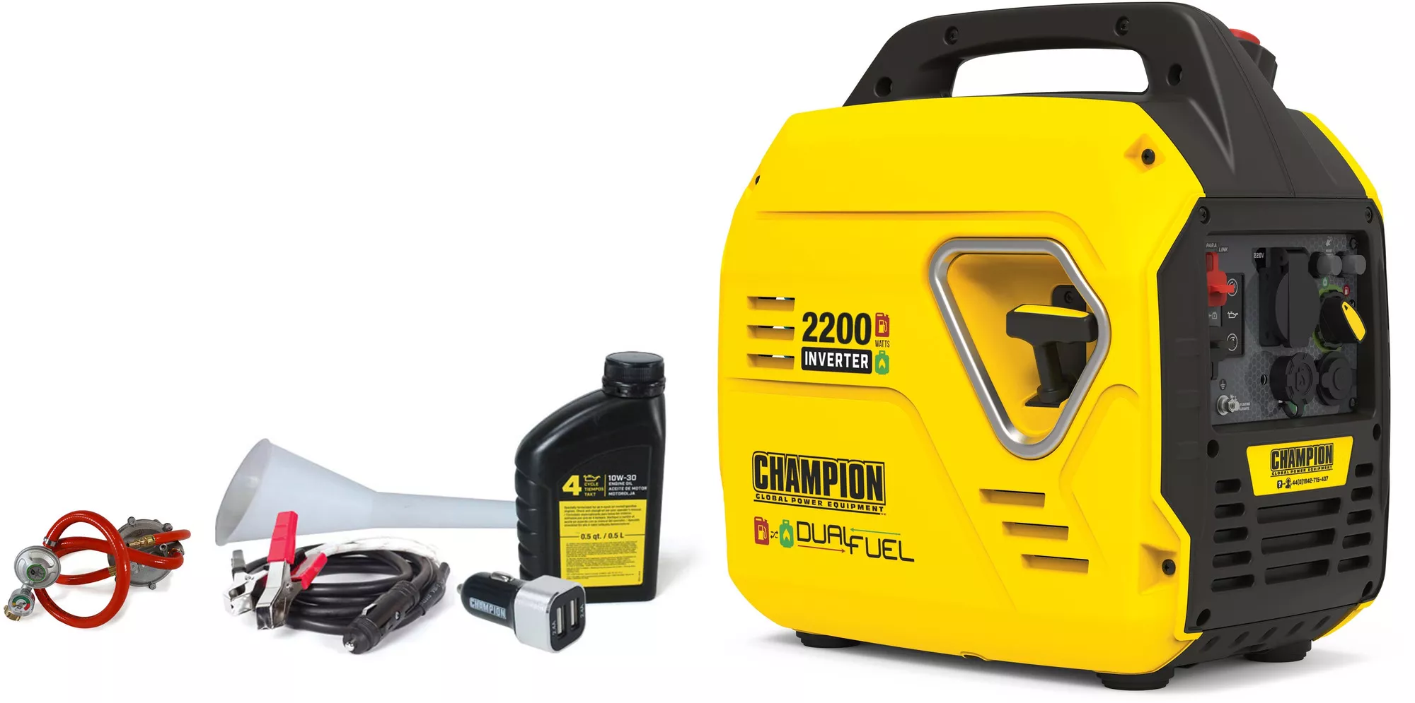 Agregat Champion Dual Fuel Mighty Atom 2500 Watt | 