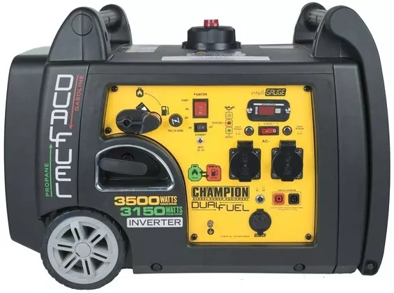 Agregat prądotwórczy Champion 3500 Watt (dwupaliwowy) | 