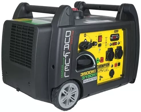 Agregat prądotwórczy Champion 3500 Watt (dwupaliwowy) | 