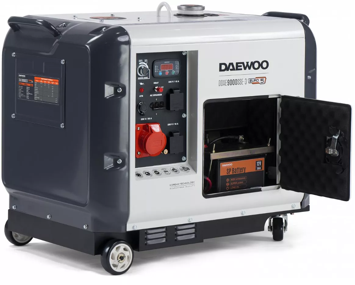 Agregat prądotwórczy Daewoo DDAE 9000SSE-3 | 