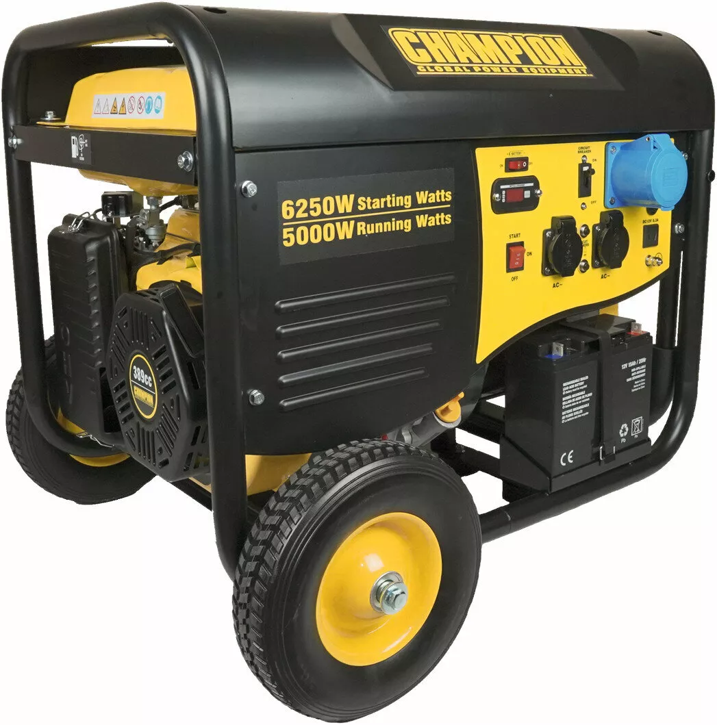 Agregat prądotwórczy jednofazowy Champion 5500 Watt | 