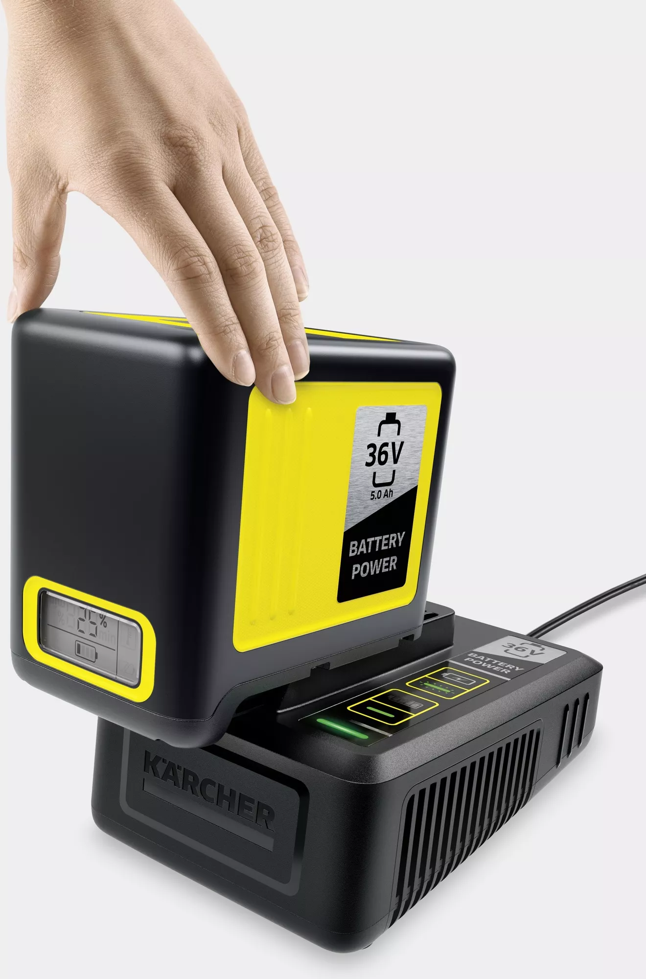 Akumulator z szybką ładowarką Karcher 36 V, 5 Ah | 