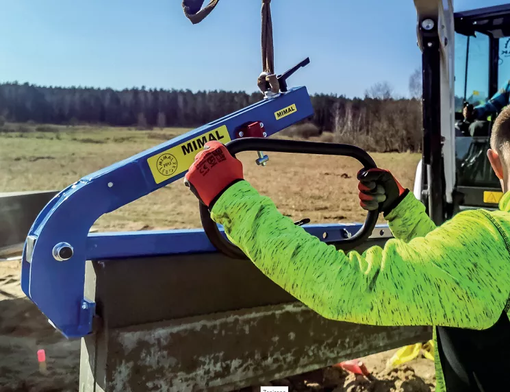 Chwytak automatyczny do krawężników Mimal ACK | 