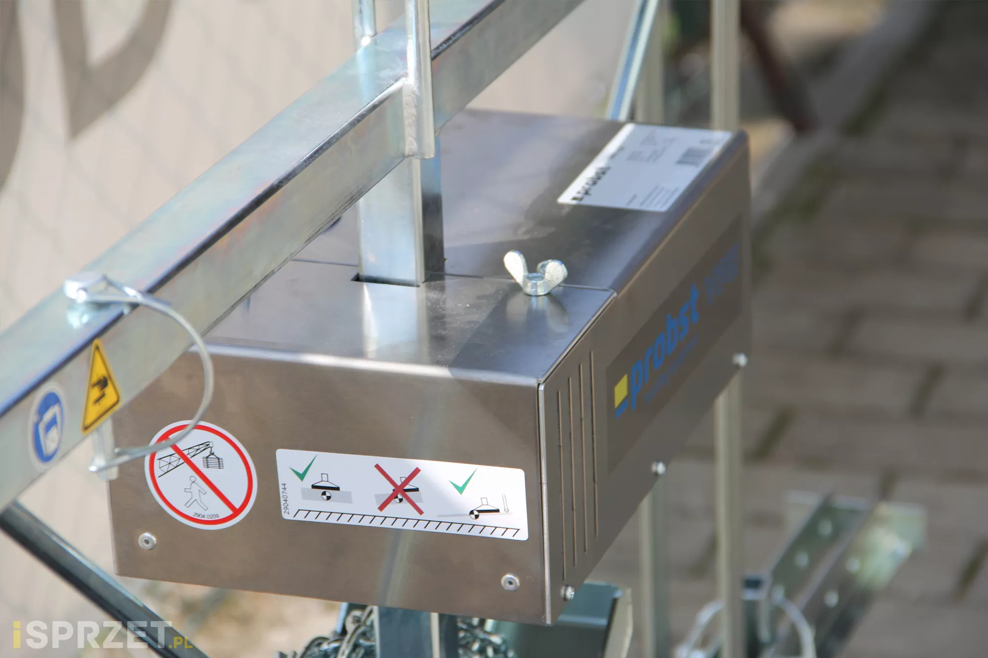 Chwytak próżniowy Probst VPH-150 (ładowarka, płyty)