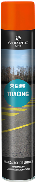 Czerwona farba Soppec TRACING 750 ml | 