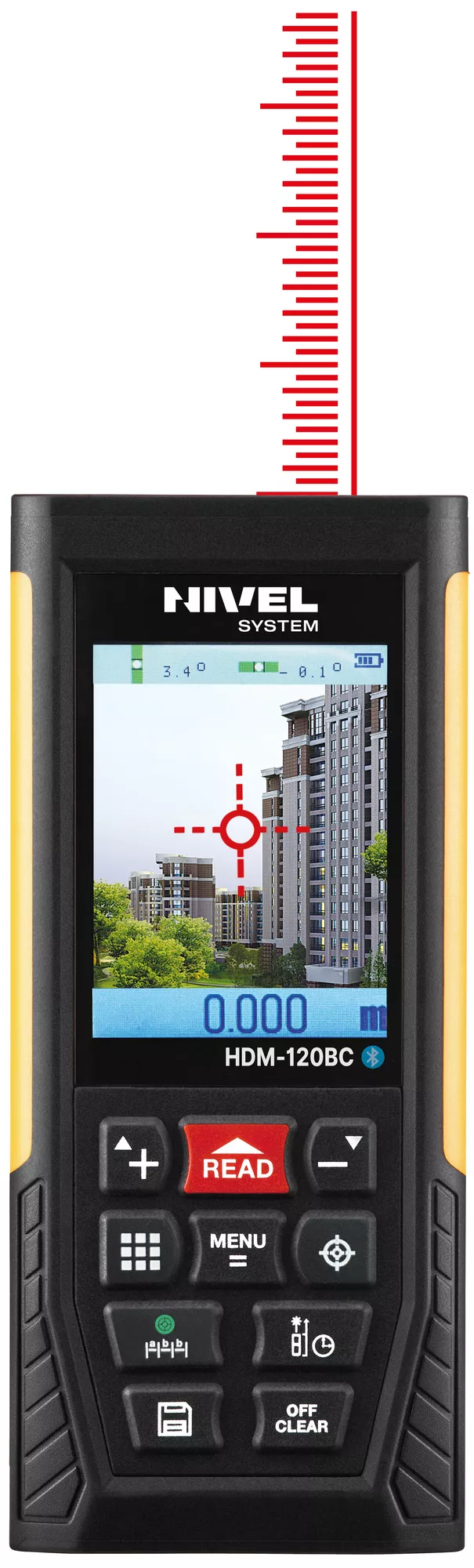 Dalmierz laserowy Nivel System HDM-120BC | 
