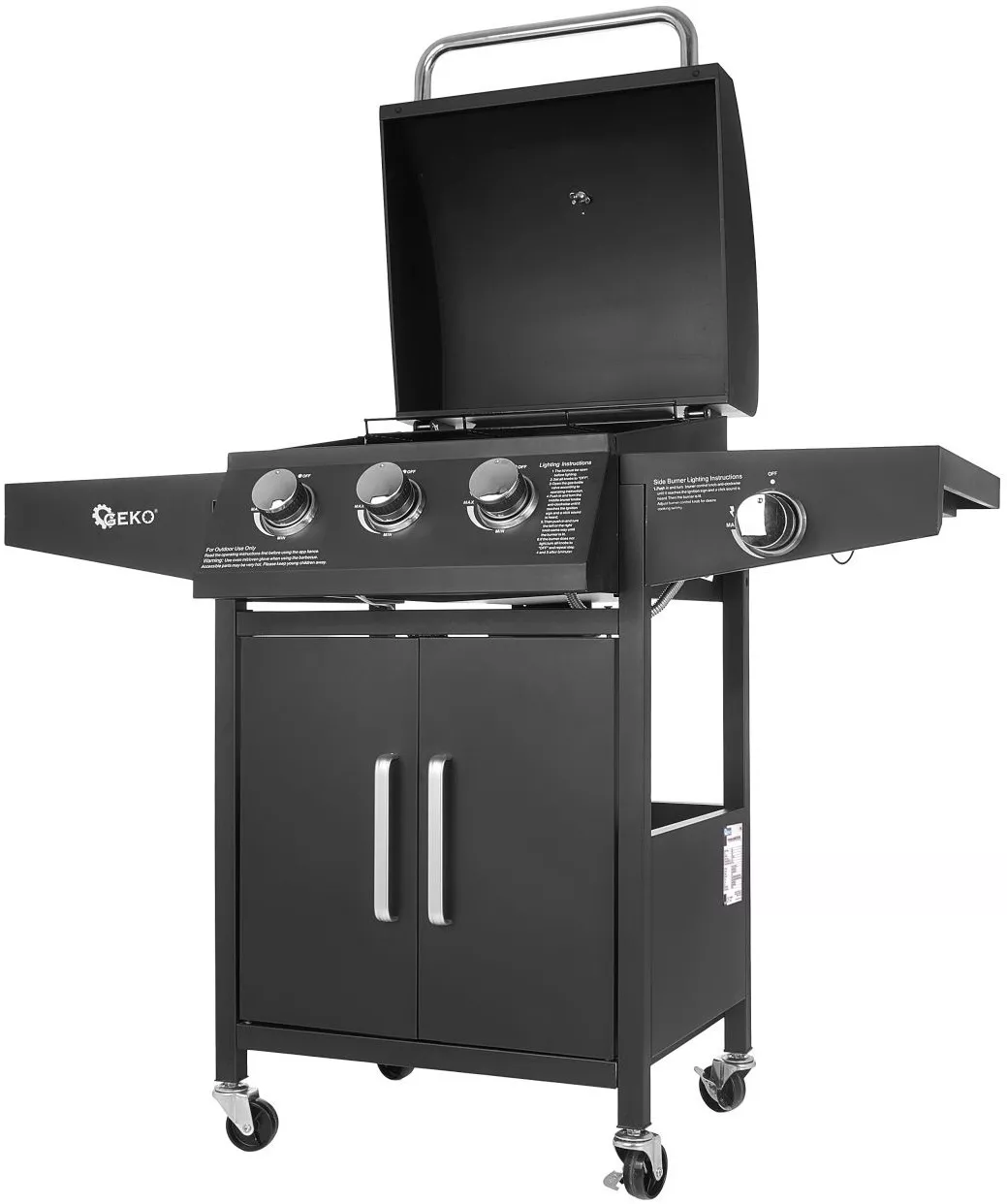 Grill gazowy, ogrodowy Geko G80515