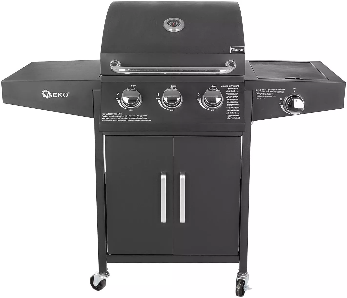 Grill gazowy, ogrodowy Geko G80515