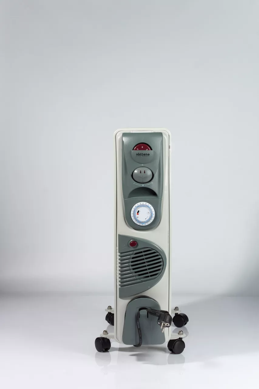 Grzejnik olejowy Volteno 2500 W turbo+timer (11 żeberek) | 