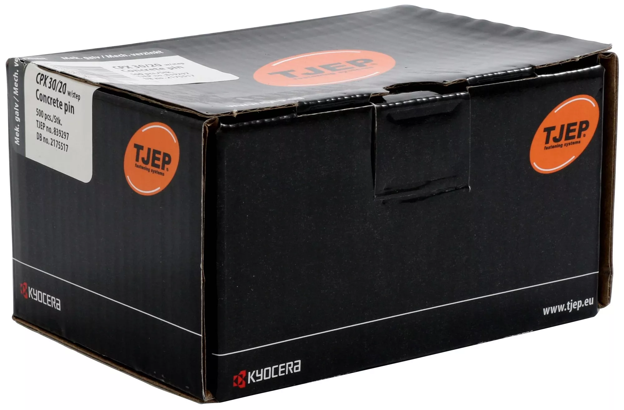Gwoździe do betonu i stali Tjep CPX 30/20 (500 sztuk) | 