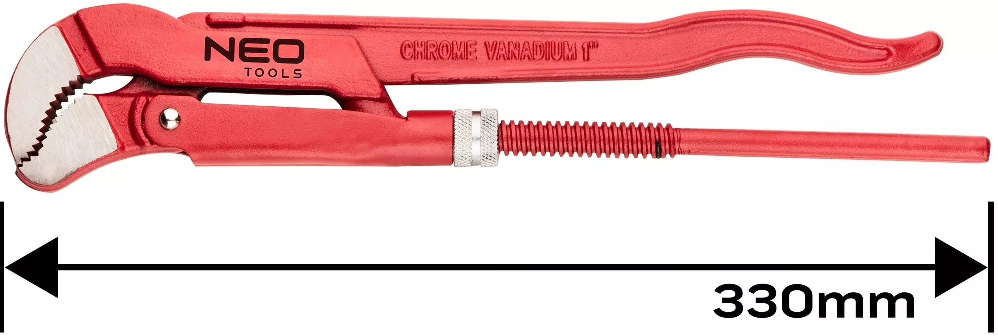 Klucz do rur Neo Tools 02-420, typ S, 1.0″, 330 mm