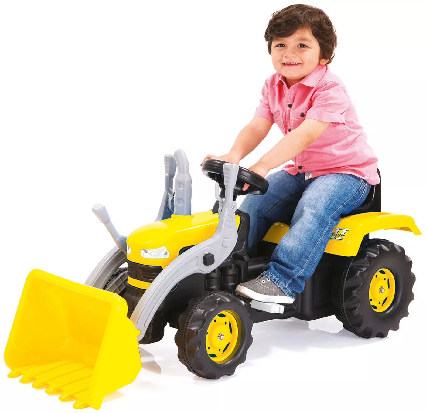 Koparka-traktor na pedały Wader dla dzieci  mini