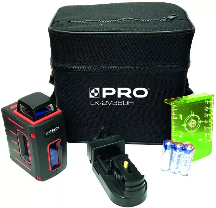 Laser krzyżowy PRO LK-2V360H