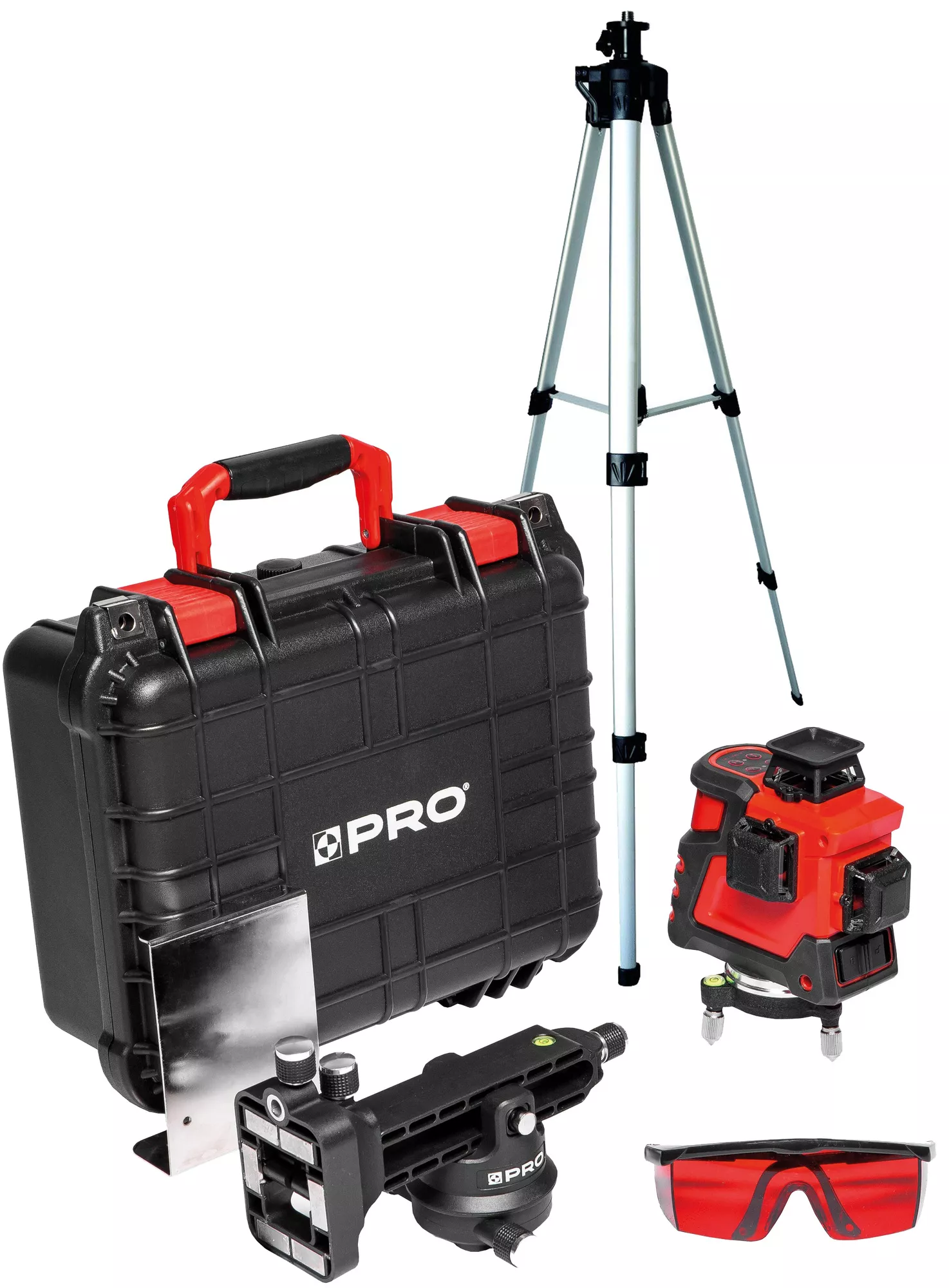 Laser krzyżowy PRO LK-360.3D + statyw TR-450 | 