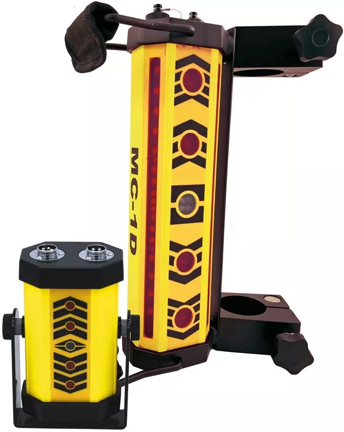 Laserowy system kontroli pracy maszyn Nivel System MC-1D (mocowanie na klamry) | 