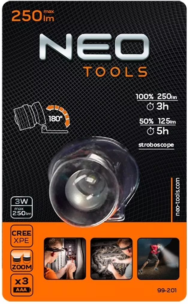 Latarka czołowa Neo Tools 99-201