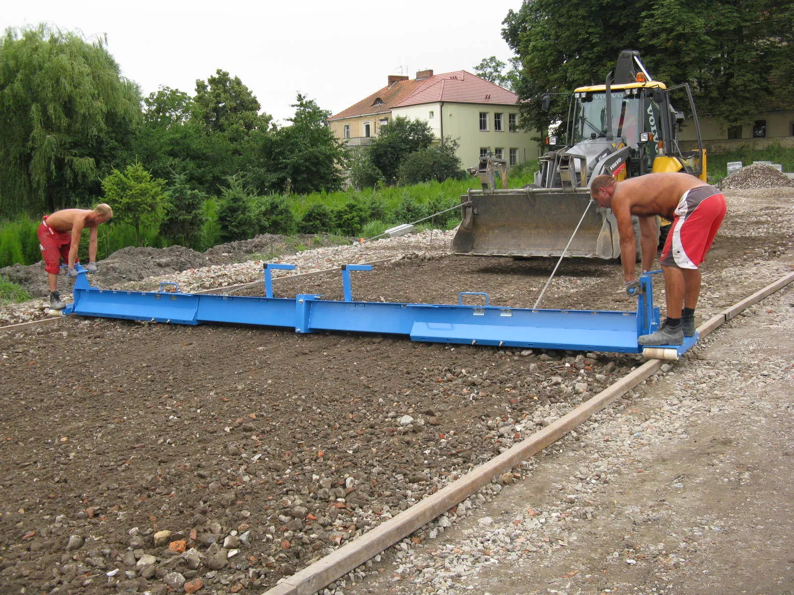 Listwa zgarniająca mechaniczna 7,5m łata profilująca jazon lm7m 
