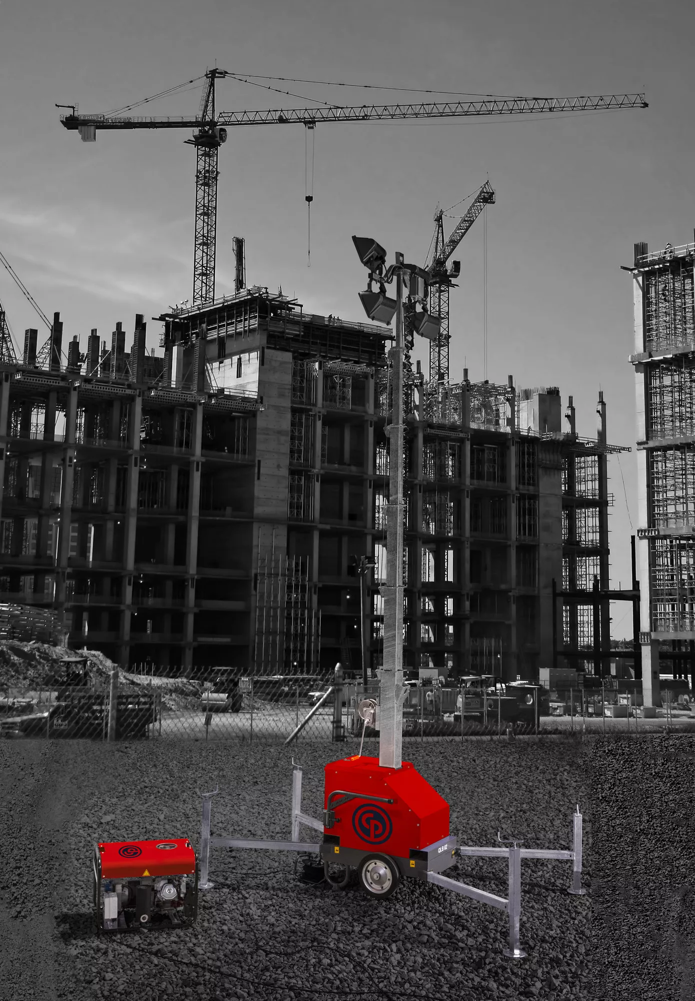 Maszt oświetleniowy Chicago Pneumatic CPLB2