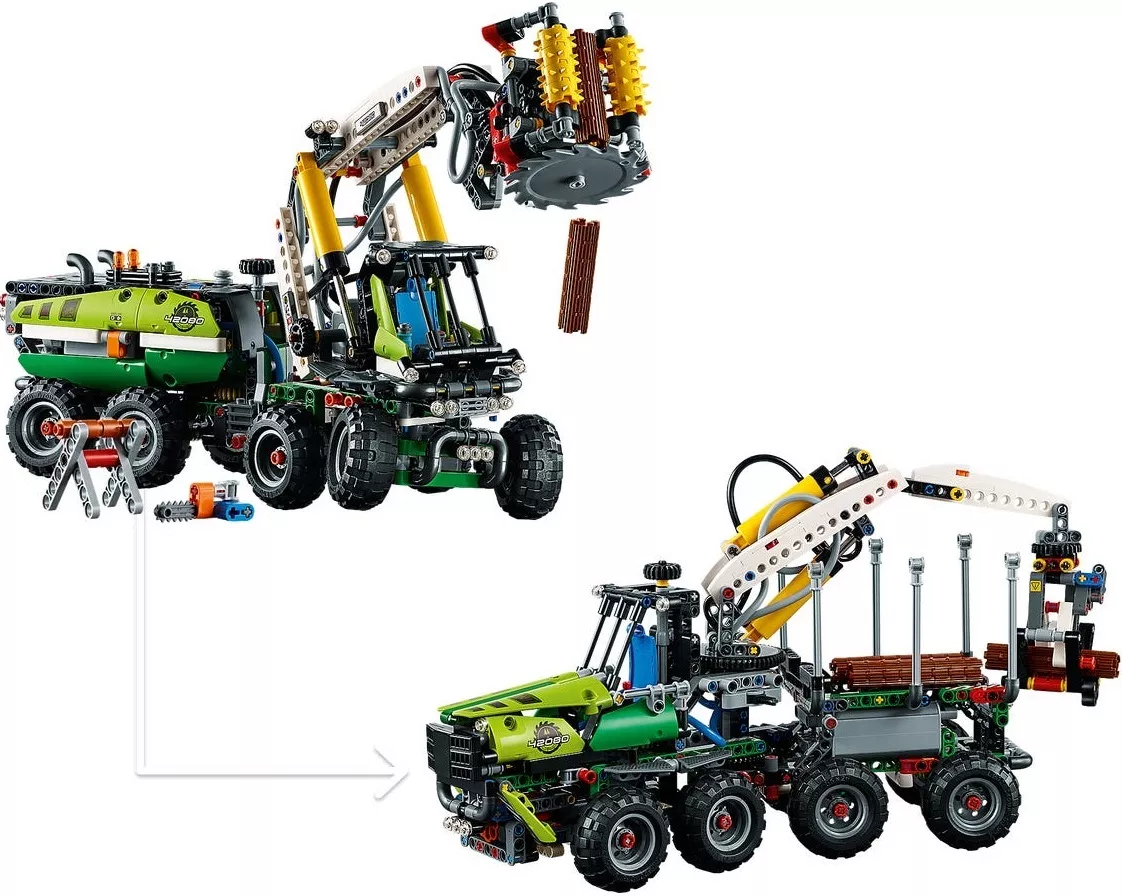 Maszyna leśna LEGO Technic  mini