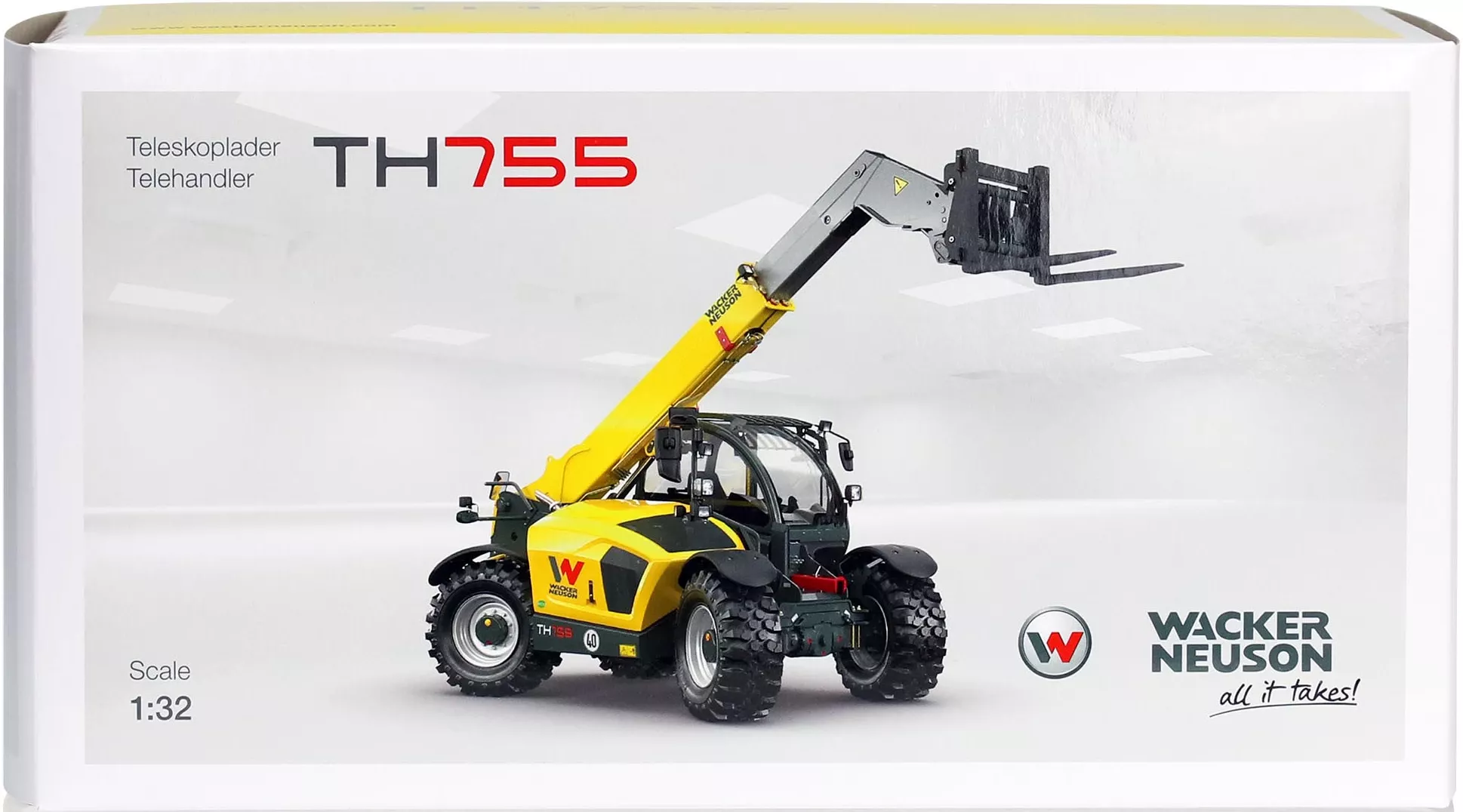 Model 1:32 ładowarka Wacker Neuson TH755  mini