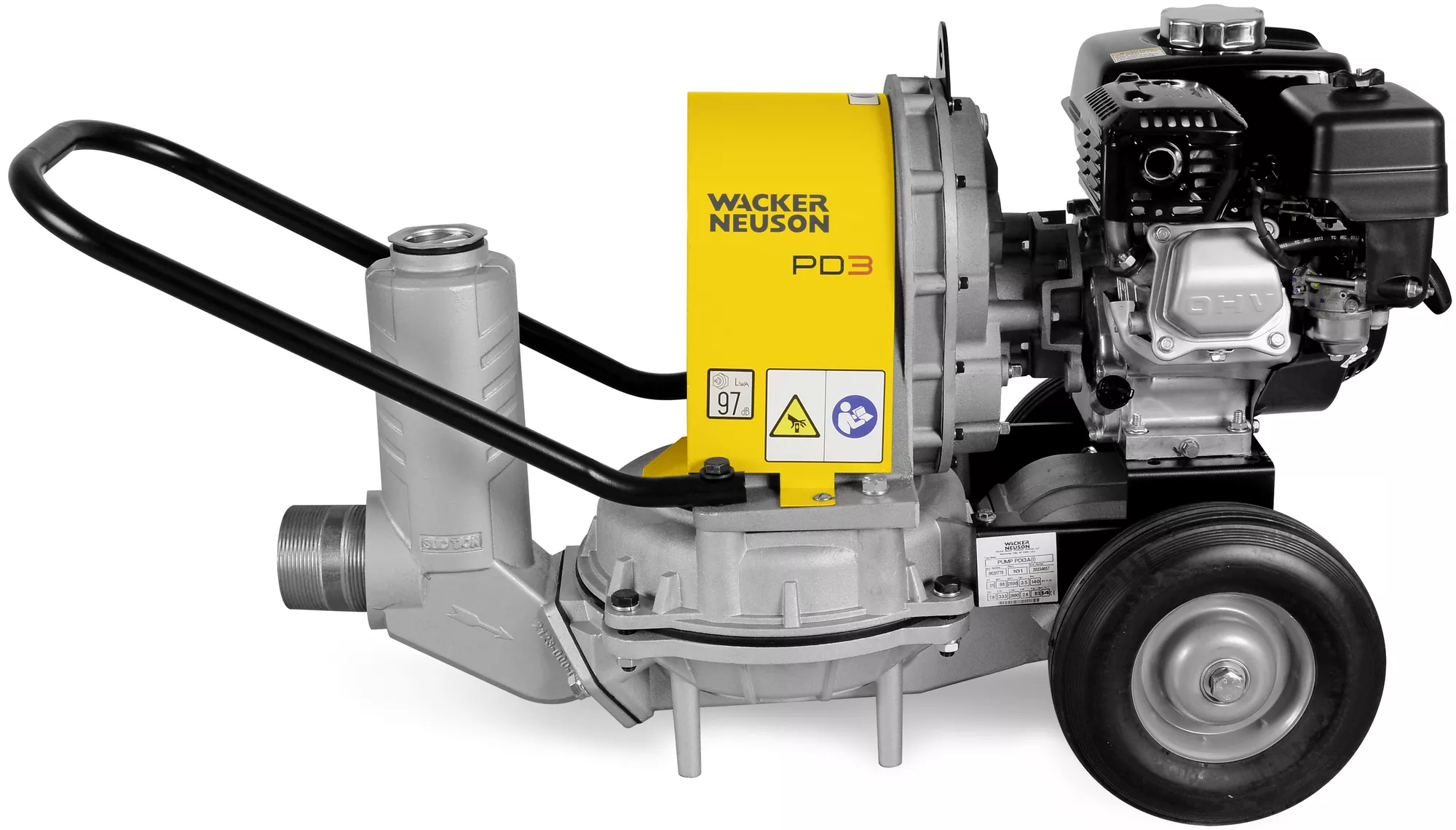 Motopompa do brudnej wody Wacker Neuson PDI 3A