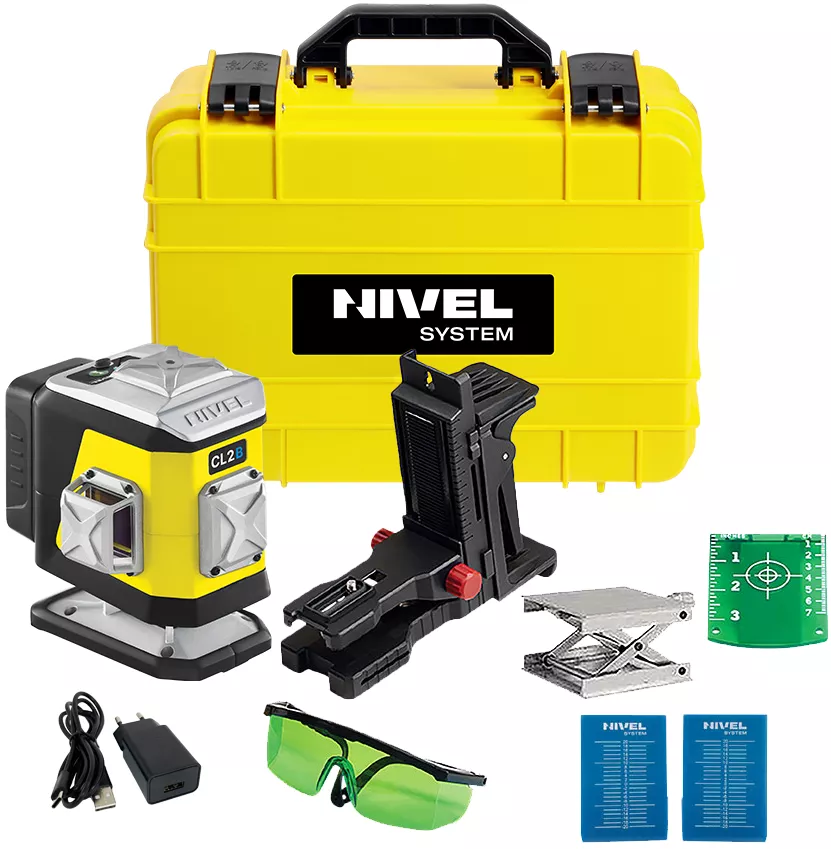 Multilaser krzyżowy Nivel System CL2B + LP-36 | 