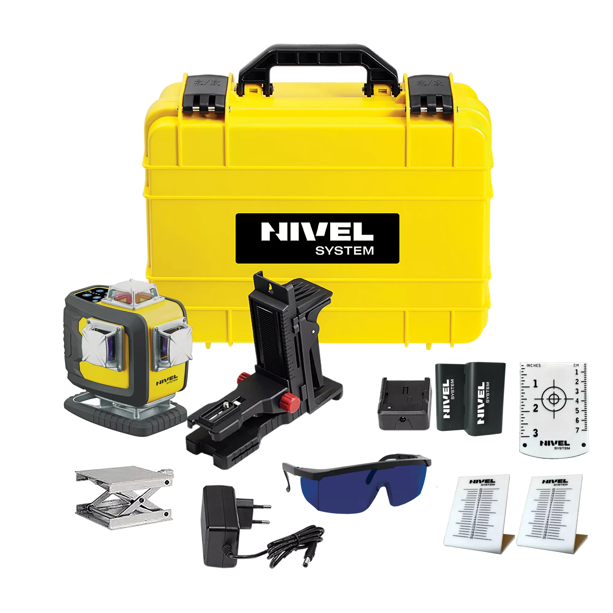 Multilaser krzyżowy Nivel System CL4D-P (+ tyczka LP-36) | 