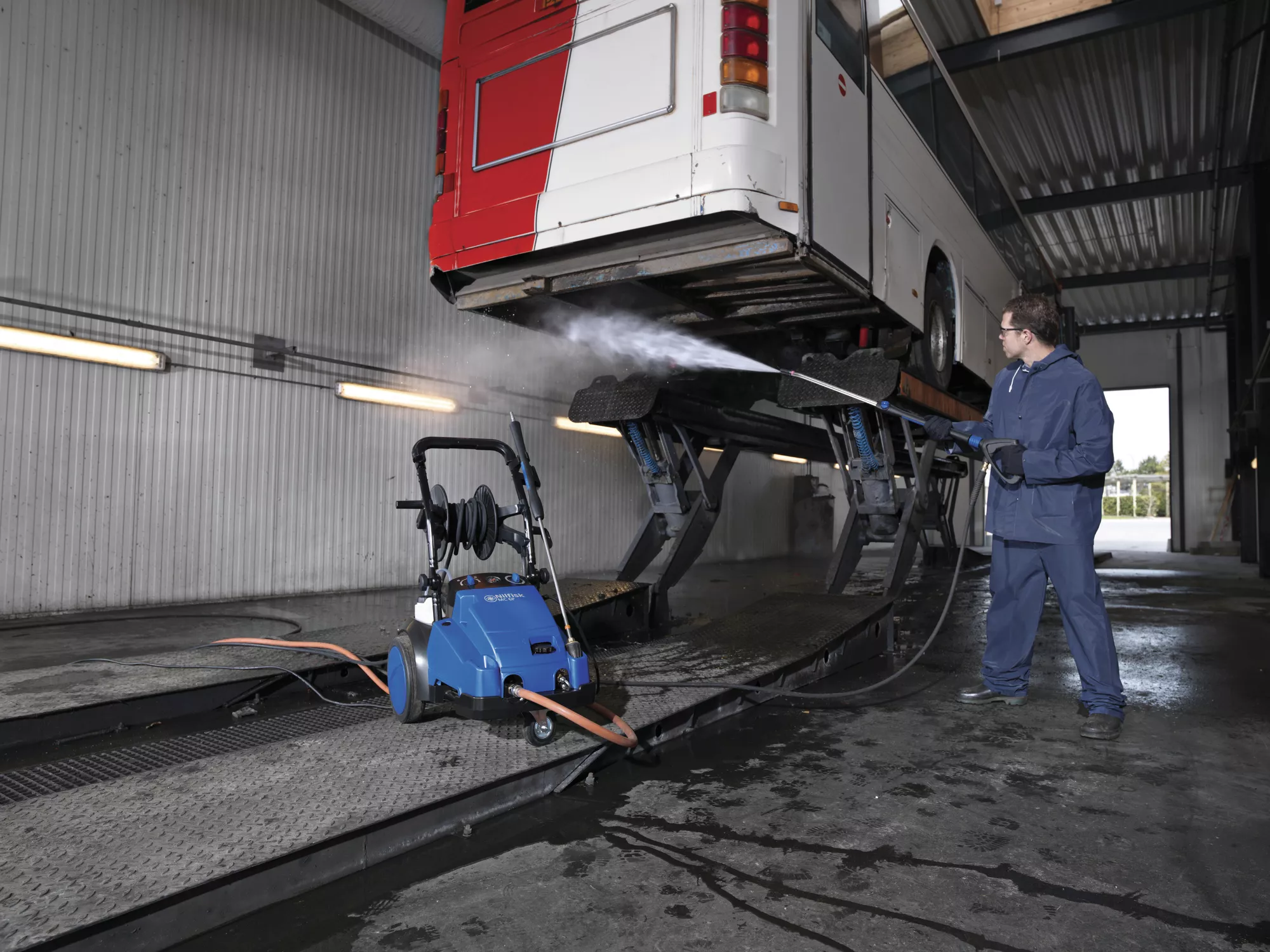 Myjka ciśnieniowa zimnowodna Nilfisk MC 6P-180/1300 FAXT 