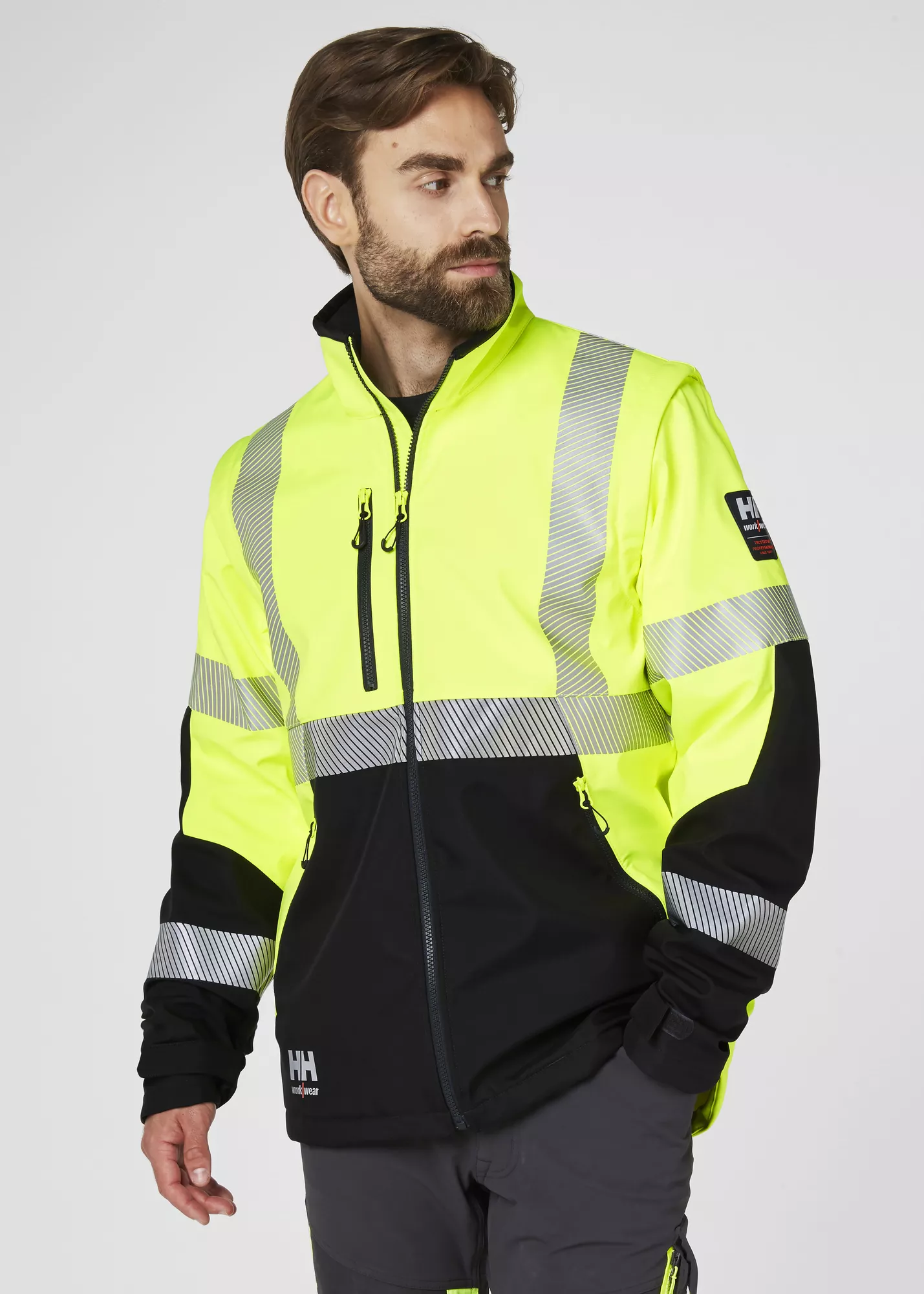 Męska kurtka robocza softshell Helly Hansen ICU | 