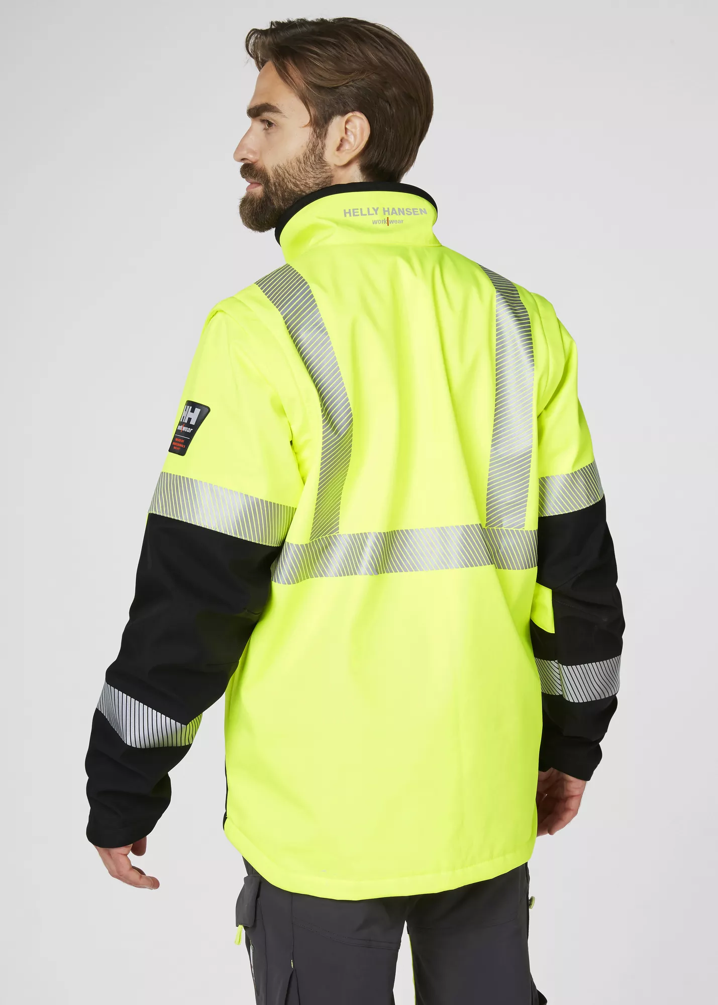Męska kurtka robocza softshell Helly Hansen ICU | 