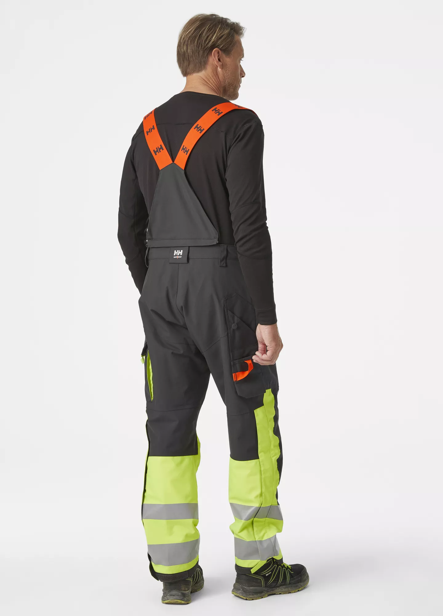 Męskie zimowe spodnie szelki Helly Hansen ALNA 2.0 | 
