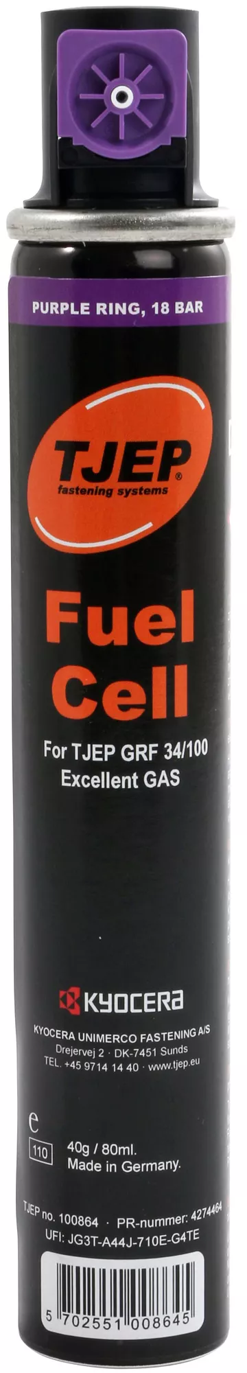 Nabój gazowy Tjep Purple Superfuel 80 ml (1 sztuka) | 