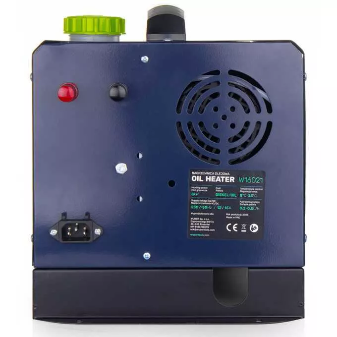 Nagrzewnica olejowa Wuber Tools W16021 Webasto | 