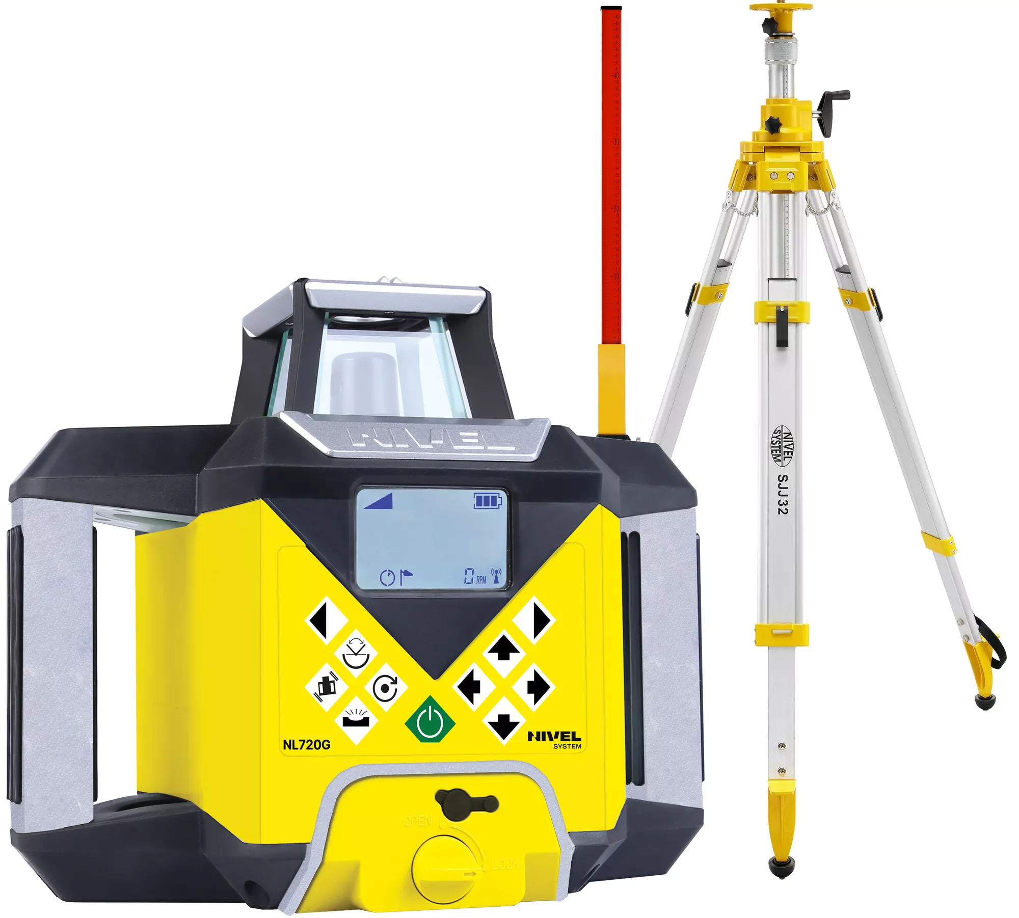 Niwelator Nivel System NL720G Digital + sjj32, ls-24 | 