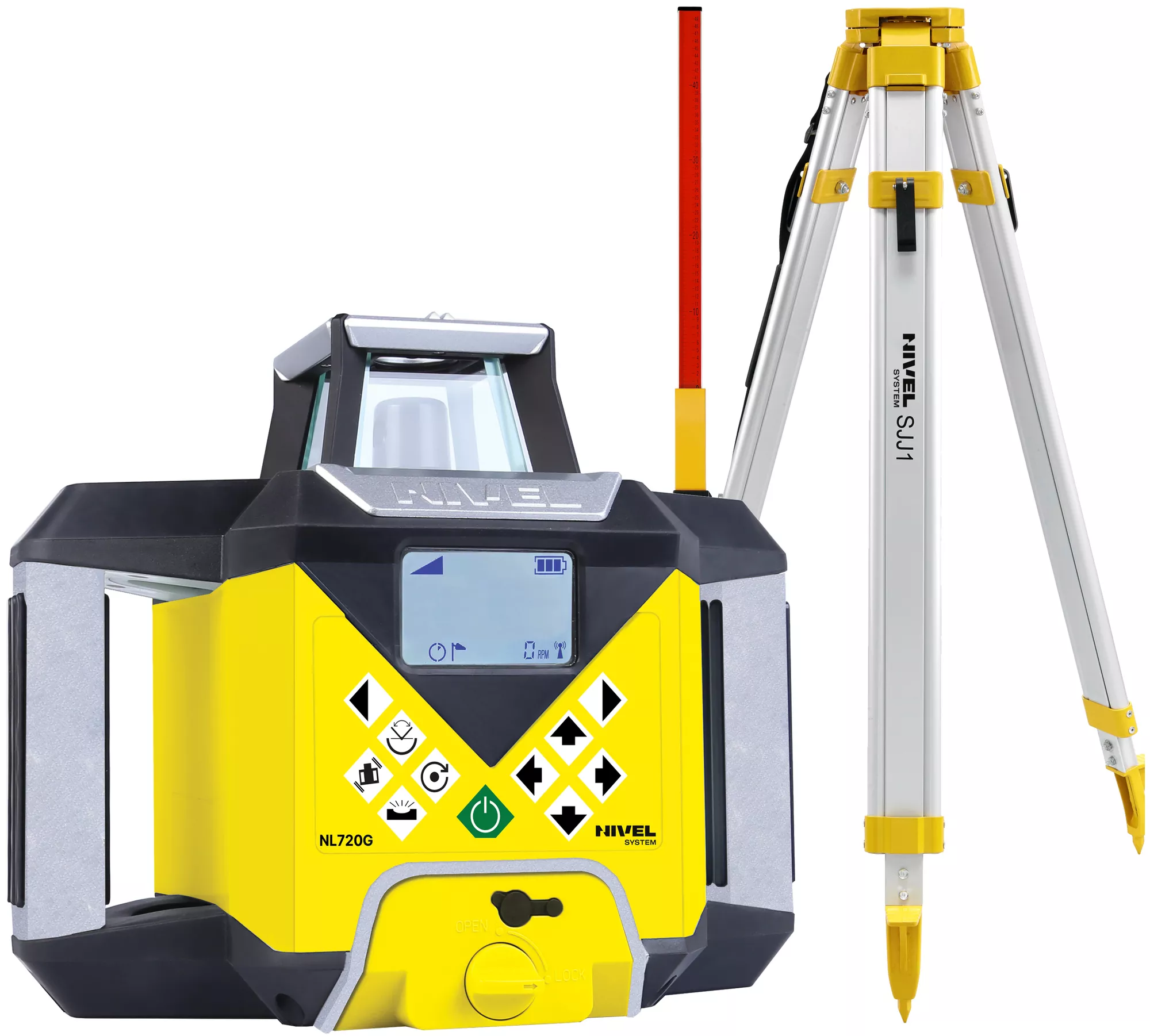 Niwelator Nivel System NL720G Digital + sjjJ1, ls-24 | 