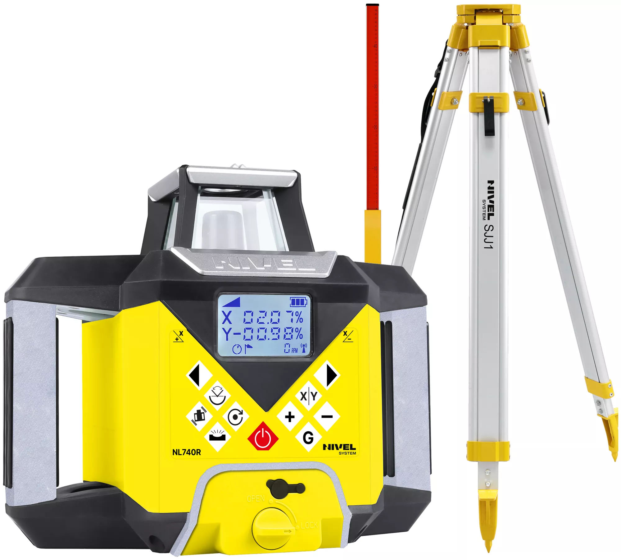Niwelator Nivel System NL740R Digital + sjj1, ls-24 | 