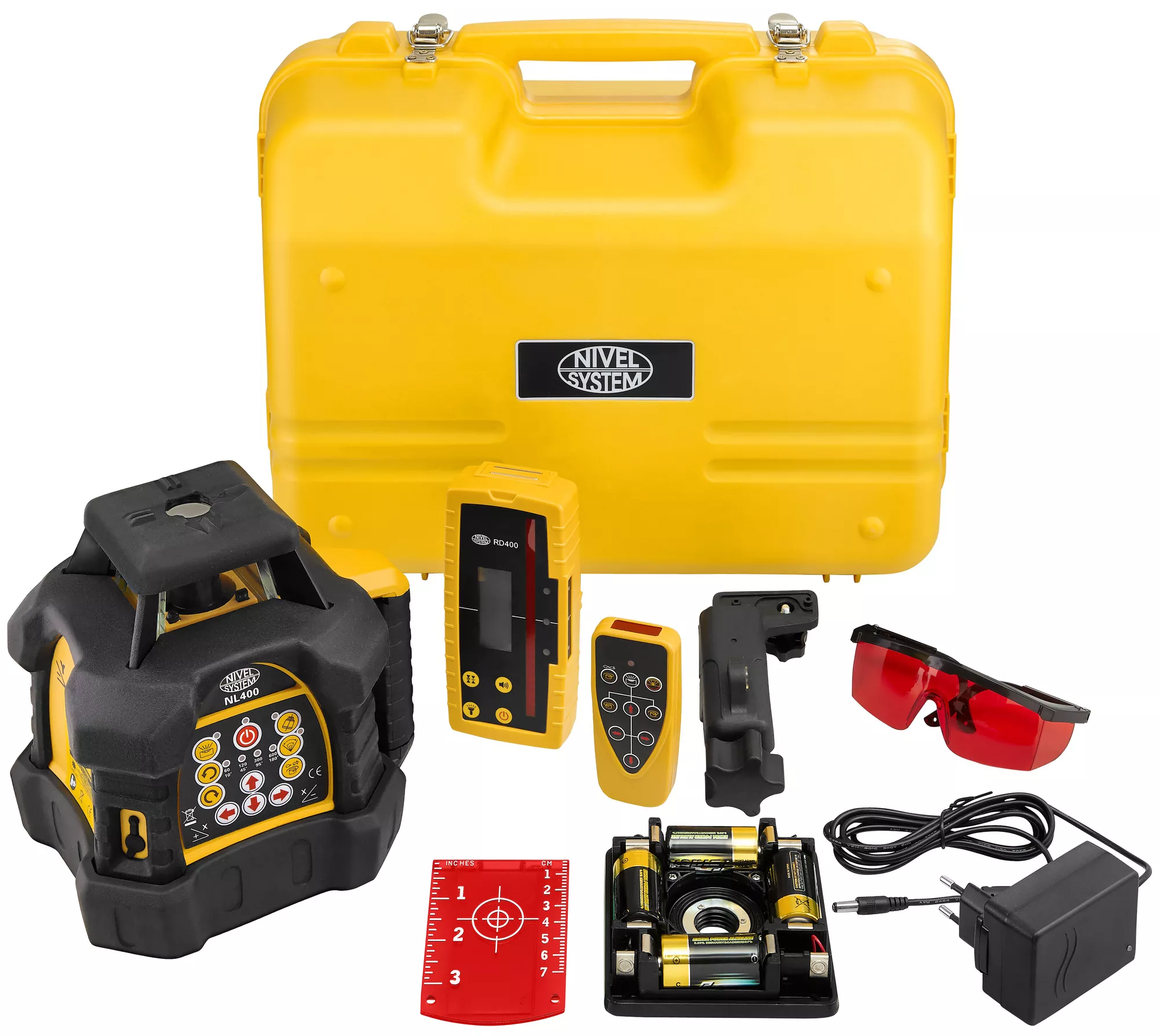 Niwelator laserowy Nivel System NL400 (+ statyw + łata)  