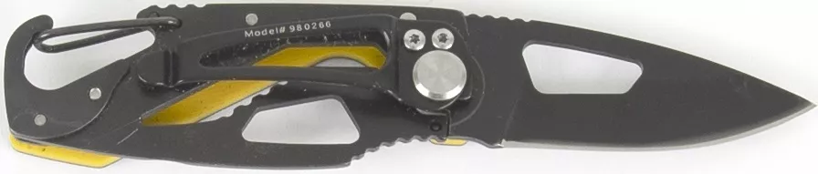 Nóż Caterpillar 13.3 cm Folding Pocket Buddy z karabińczykiem