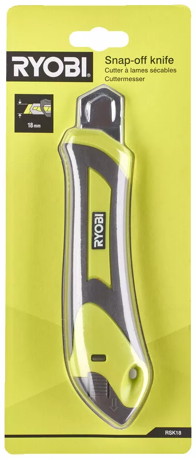 Nóż Ryobi RSK18 z łamanym ostrzem 18 mm | 