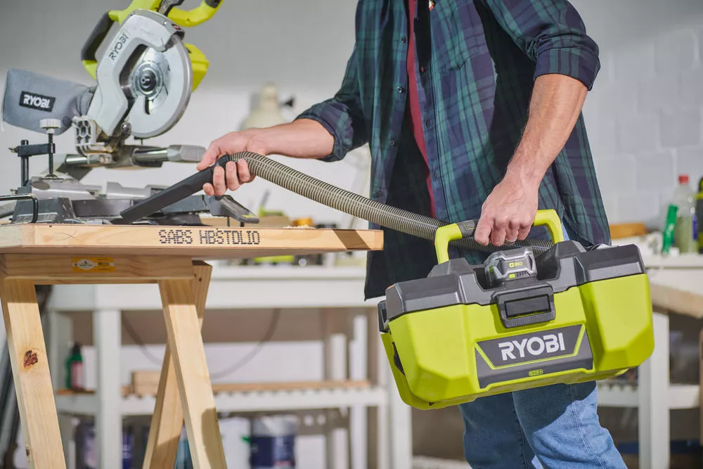 Odkurzacz warsztatowy Ryobi R18PV-0